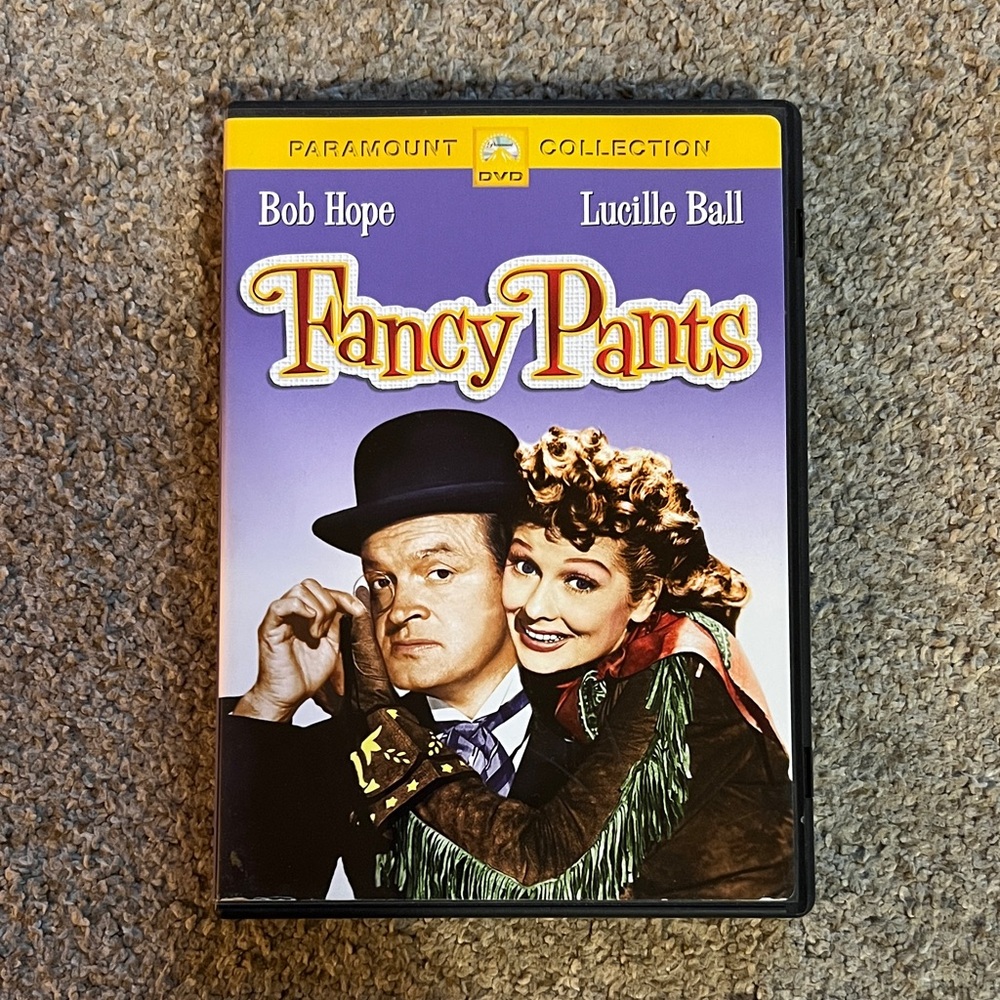 Paramount Collection Fancy Pants DVD - Black and Yellow